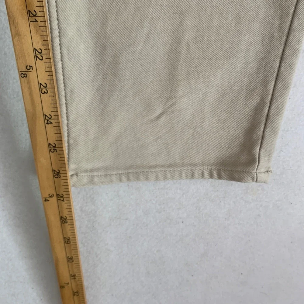 Faherty Stretch Terry 5-Pocket Pants‎ Mens 38 Stone Beige Slim Straight MBF2437